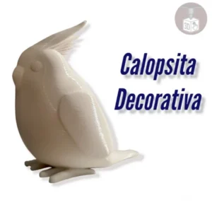 Calopsita decorativa 3D